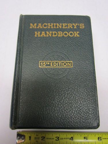 MACHINERY&#039;S HANDBOOK