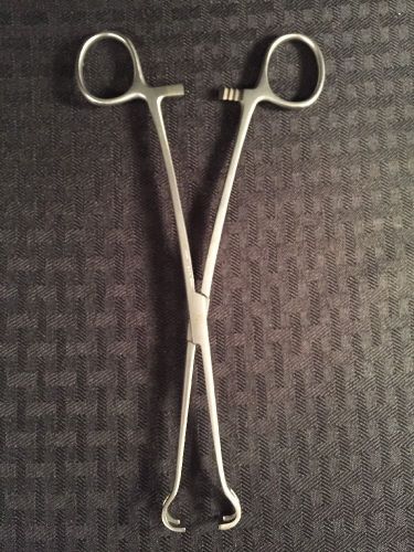 COLUMBIA Intestinal Forceps Babcock 8&#034; Long Great Condition