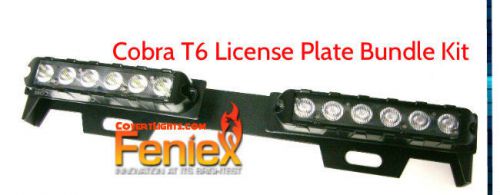 Brand NEW Feniex COBRA T6  LED WARNING LIGHTS LICENSE Plate Bundle
