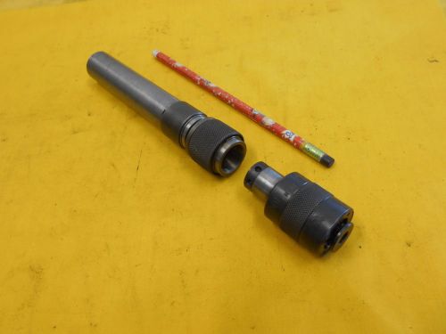 1&#034; straight shank - floating tap holder collet chuck tool tapping tapper smith for sale