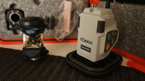 Sokkia rc-pr5 atp1 360 degree prism sx robotic station accessory kit tripod pole for sale