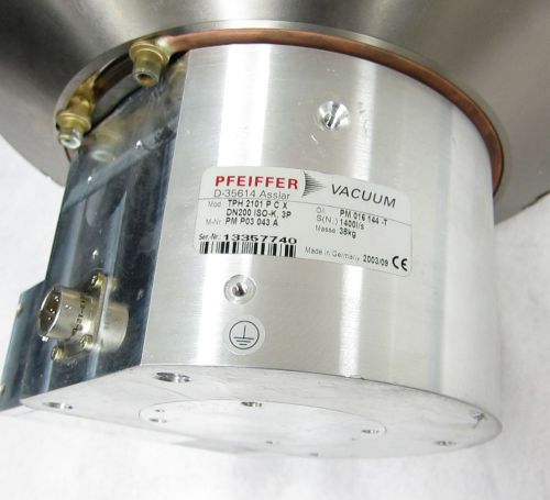 Pfeiffer vacuum tph 2101 p c x turbo pump for sale