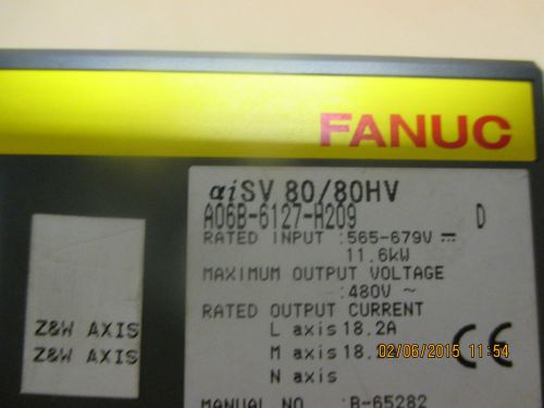 FANUC A06B-6127-H209