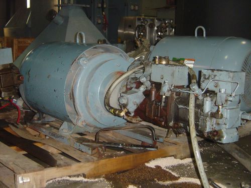 200 hp lincoln electric motor and (bosch) rexroth hydraulic pumps - hydrostatic for sale