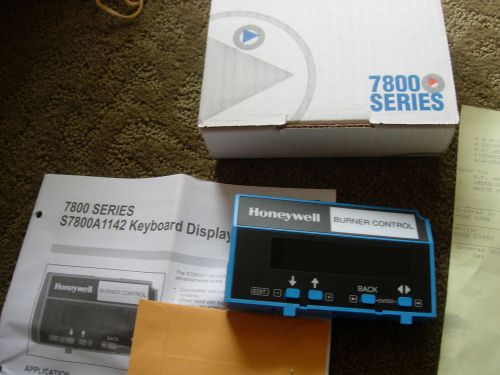 Honeywell S7800A1001 (S7800A1142) Keyboard Display Module 7800 Series NIB  NEW