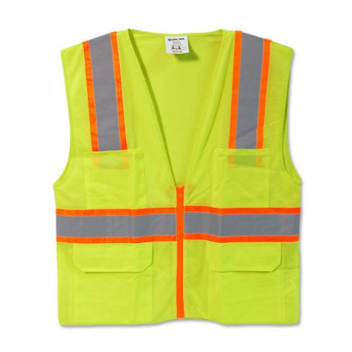 Occunomix hi-viz classic mesh two-tone surveyor vest #lux-atransm for sale