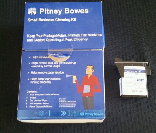 Pitney bowes small business cleaning kit and ink cartridge