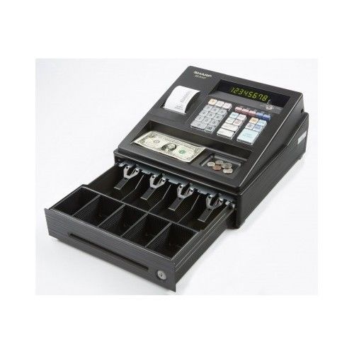 Cash Register Drawer Sharp Electronic Coin Tray Retail Store Security Key Lock