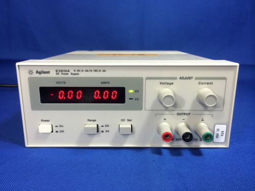 Hp / agilent  e3610a 30w power supply, 8v, 3a or 15v, 2a, tested for sale