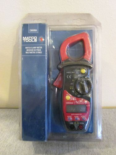 Matco tools cm600a clamp meter multi / volt meter in packaging great shape... for sale