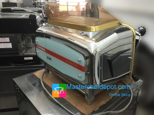 Used faema e61 legend 2 group semi automatic espresso machine for sale