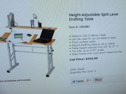 Safco Drafting or Art Table