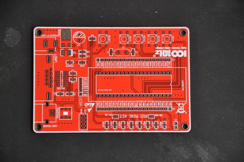 pic  Development Board PCB for PIC DIP40 microcontrollers