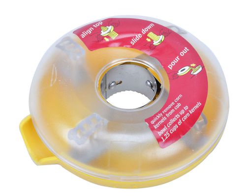 One-Step Convient Clear Donut Shaped Corn Kerneler Kitchen Tool Cutter Stripper