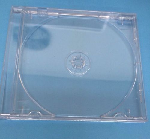 Empty Replacement Standard CD Jewel Case 10.4Mm 30/Pk Clear Plastic Preassembled