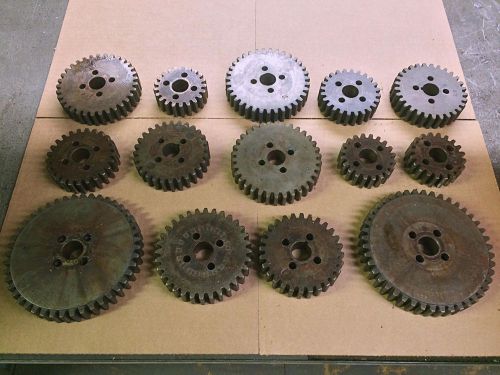 Pick one of davenport spindle feed and spindle change gears for sale