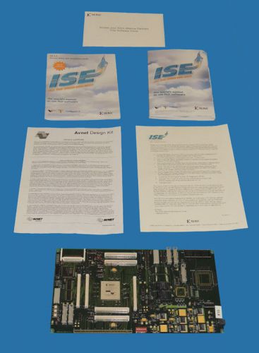 Xilinx ISE 6.2i Software Kit Virtex Development Board and XC2V4000 FPGA Chip Set