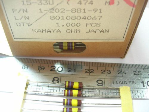 470kohm -1w 470k1w 470k-1w resistor (10pcs)