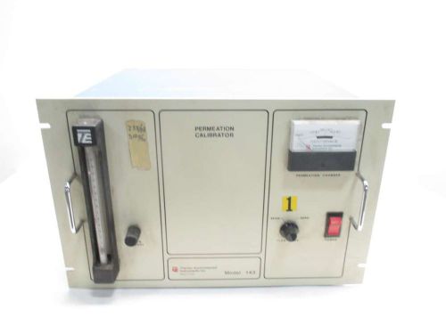 THERMO ENVIRONMENTAL 143 FLOW PERMEATION CALIBRATOR ANALYZER D489905