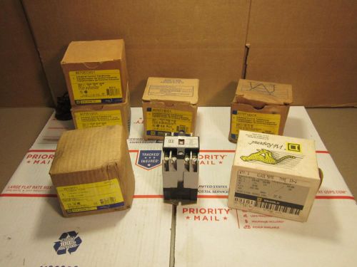 SQUARE D TRANSFORMERS LOT - 26 POUNDS OF MIXED ELECTRICAL SURPLUS