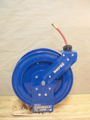 Cox ez-p-lp-350 spring return hose reel, 3/8&#034; x 50&#039; hose | (73c) for sale
