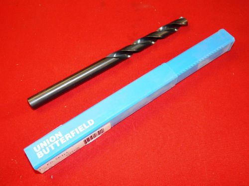 Union butterfield 4710120 19/32&#034; hss taper length drill bit  8.8&#034; oal usa made for sale