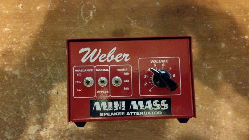 Weber 50 watt mini mass power attenuator.