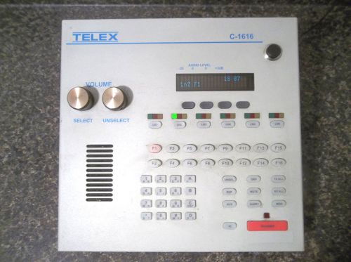 TELEX C-1616  RADIO CONTROL CONSOLE