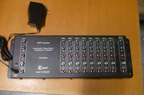 CE Labs AV901COMP Component Audio Video Distribution Amplifier Pro-Grade