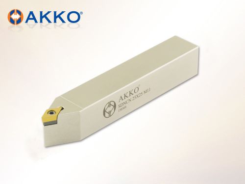 Akko SDNCN 1212 F07 for DCM . 0702.. External Turning Tool Holder 62,5° degrees