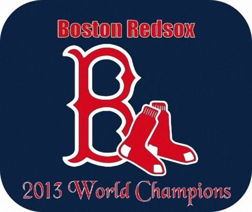 New Boston Redsox World Series Champions Mouse Pad Mats Mousepad Hot Gift