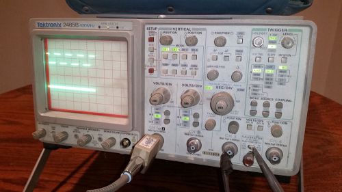 Tektronix 2465B 4 Channel Oscilloscope 400 MHz with GPIB (repair or parts)