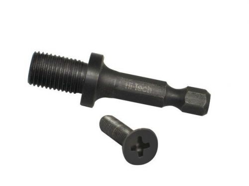 Keyless chuck adapter fits jacobs, connect  to drill  3/8&#034;-24 unf to 1/4&#034; hex for sale