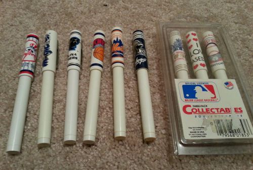 Collector Pens New York Yankees Dallas Cowboys Cooperstown Baseball Mets Knicks