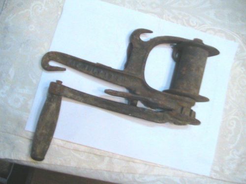 Antique Tool Winch/Come Along, PAT July 13  80