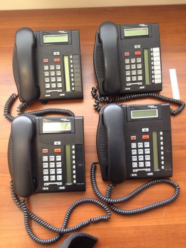 Lot of 4 Nortel Networks T7208  Office Telephone w/ Stand