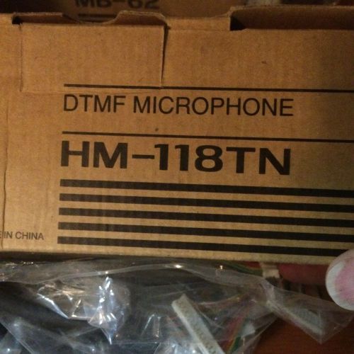 HM-118TN DTMF Speakers Microphones mic for ICOM - Genuine