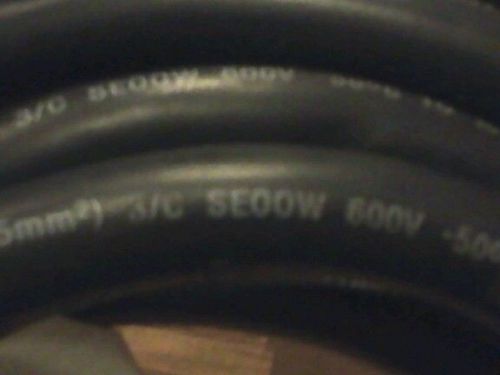 seoprene 105-8-awg3/c seoow600 volt generater/rv hook up wire 23 foot