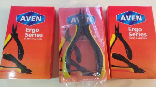 Lot of 3, new aven 10301er chain nose pliers 4.5&#034; esd safe for sale