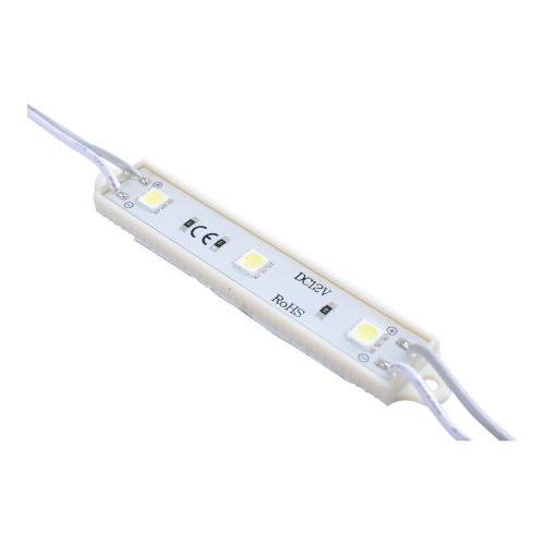 5050 smd led sign module white lamp waterproof strip dc12v 100pcs 3 leds-100pcs for sale