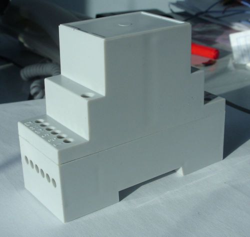 Electronic Box Enclosure DIN Rail Plastic D2