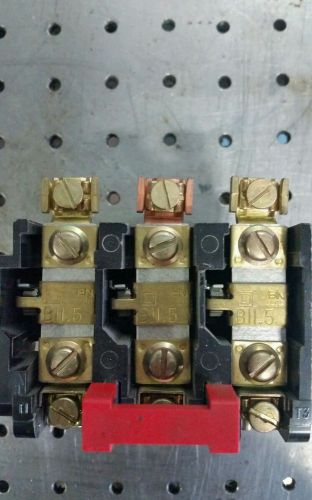 Square D motor starter heaters b11.5