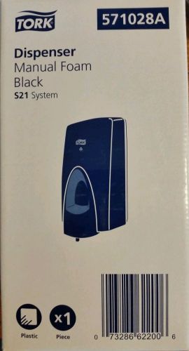 Tork 571028A Manual Black Soap Dispenser Black