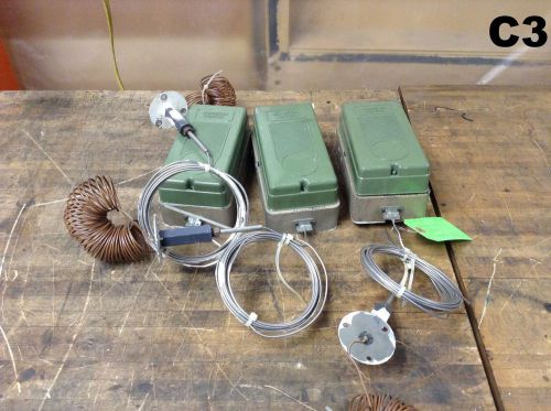 Lot of 3  johnson controls sub-master thermostat model t8501 for sale