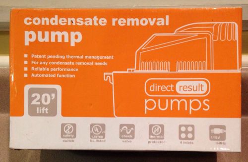 Direct Result Condensate Removal Pump RC201S-NEW!