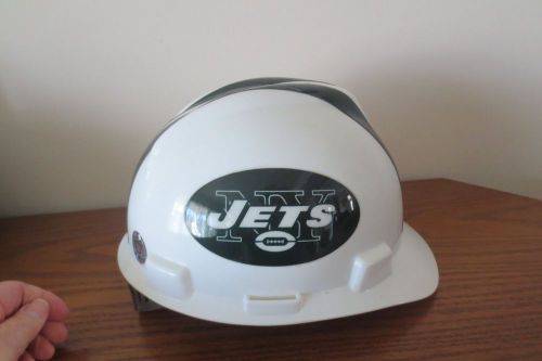 New York Jets Hard hat NFL MSA Safety Works ANSI Z89.1 2003