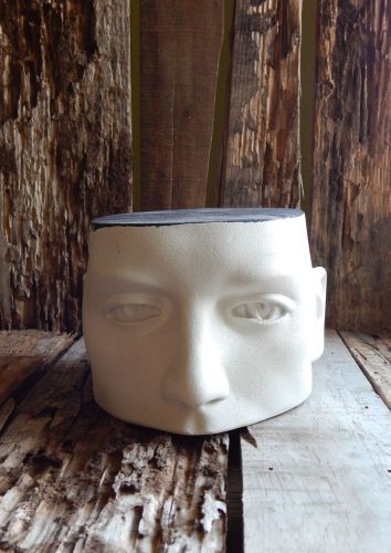 Vintage Mannequin Partial Head Display Altered Art Funky Unusual #1