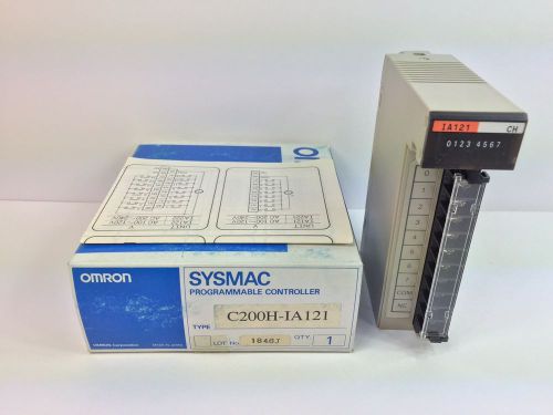 NEW! OMRON INPUT UNIT C200H-IA121 C200HIA121 100-120 VAC 10 MA