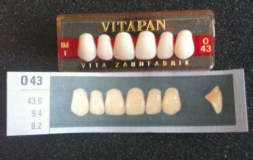 Vitapan Denture Teeth    043   1M1