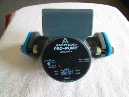 &#034;Amtrol Pro Pump&#034;  Model WR6.5 / 115v / 60HZ / Impedance Protected / Nice